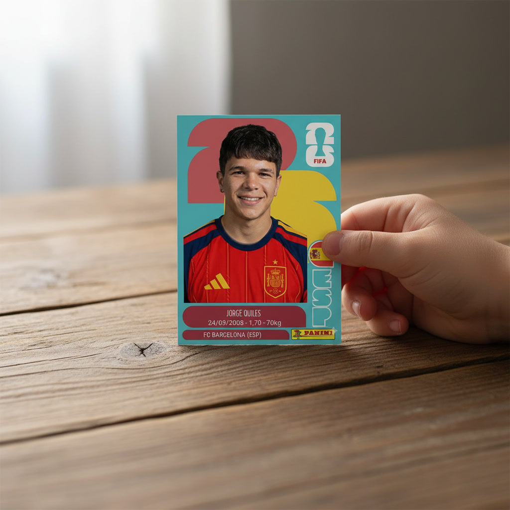 Cromo Mundial Personalizado