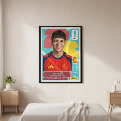 Cromo Mundial Personalizado